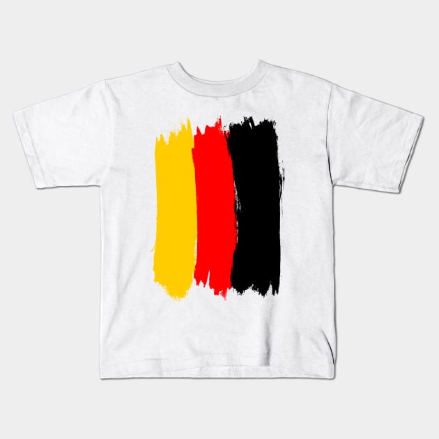 Official Flag of Germany Kids T-Shirt by Islanr